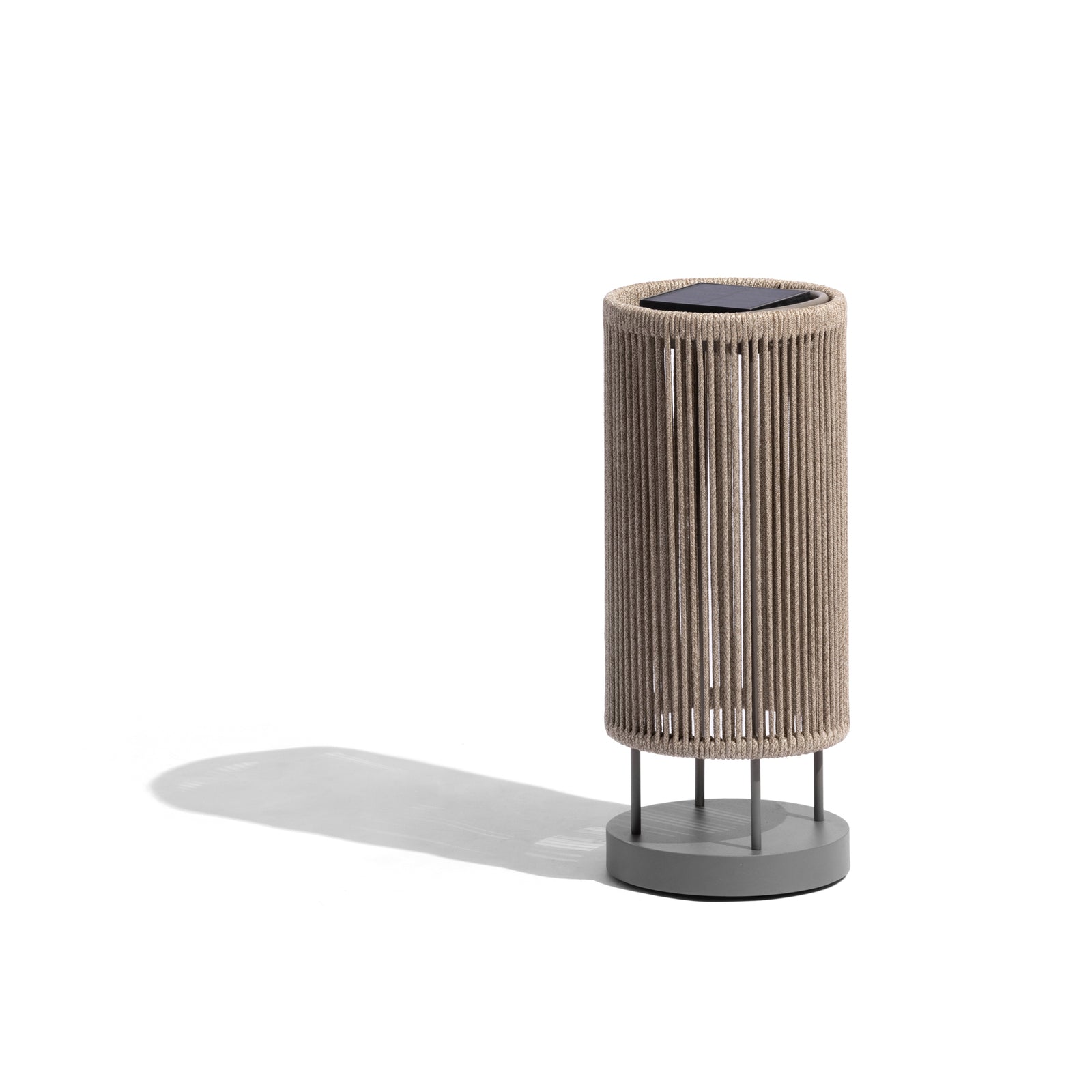LED solcelle-gulvlykt Rop&Strip med bevegelsessensor aktivert