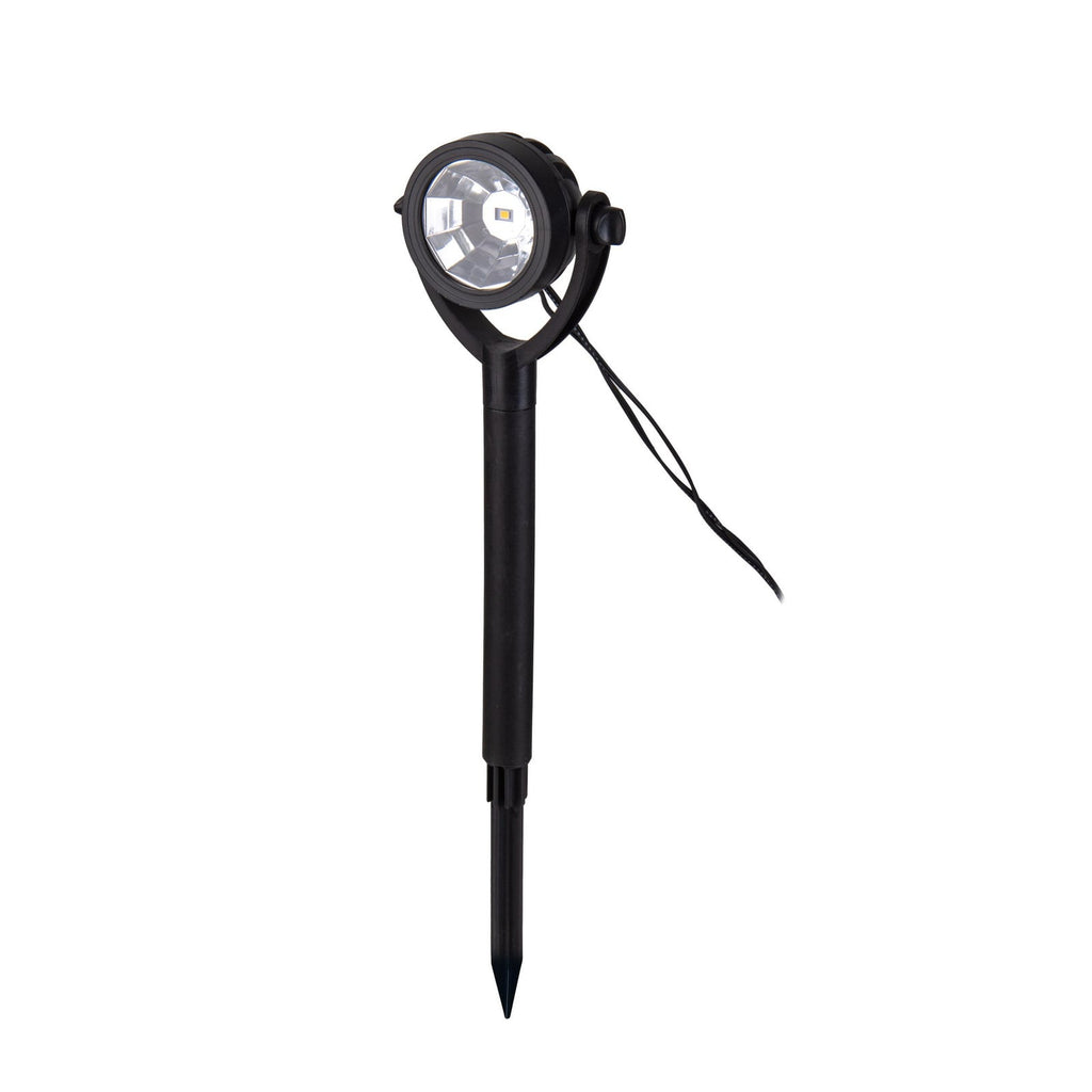 LED solcelle jordspyd-spot NOMI 6-pack svart IP44 detalj