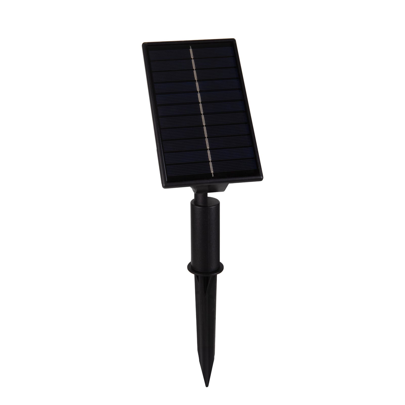 LED solcelle jordspyd-spot NOMI 6-pack svart IP44 nærbilde