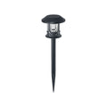 LED solcelle jordspydlampe svart RGB CCT Ø15 cm IP44 OSRAM SMART+ forfra