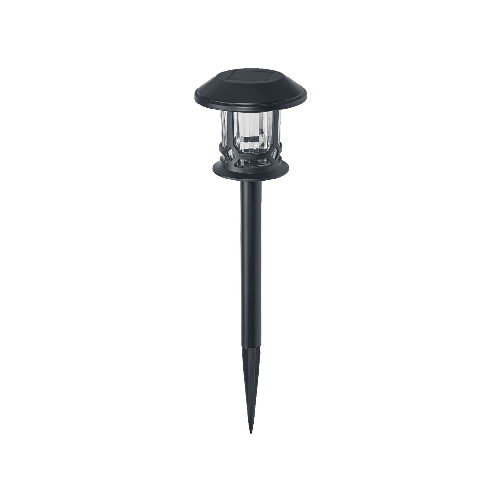 LED solcelle jordspydlampe svart RGB CCT Ø15 cm IP44 OSRAM SMART+ forfra