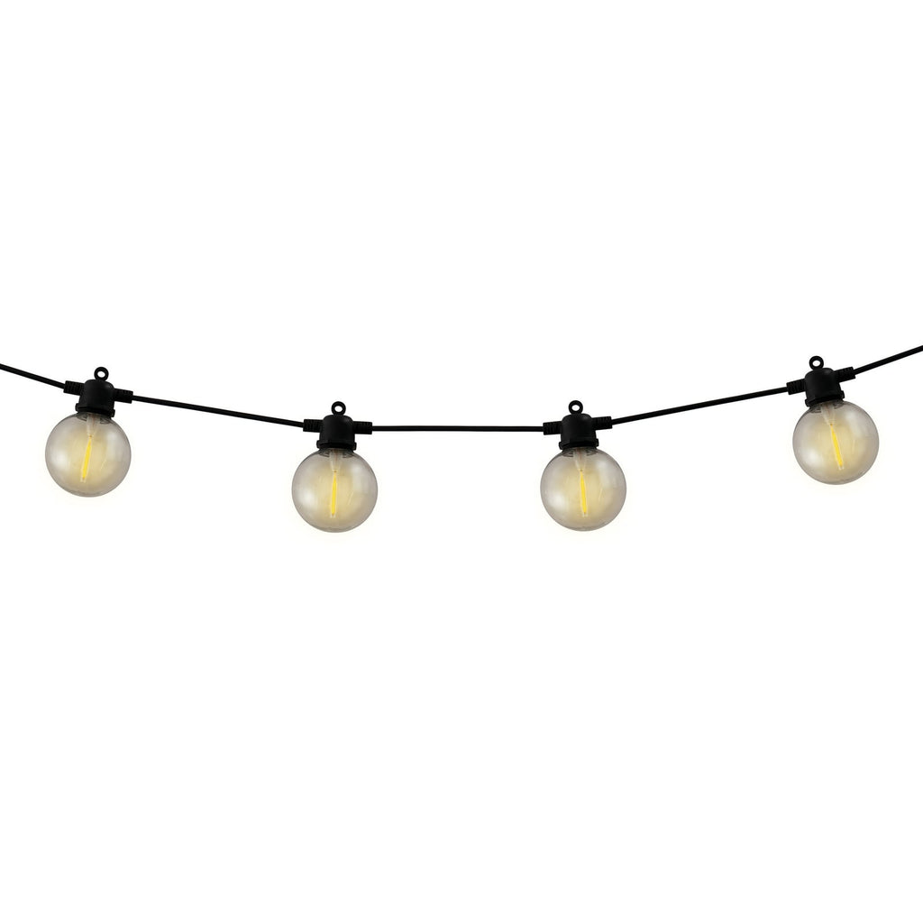 Detalj av LED solcelle-lyslenke CADENA 10 lys dimbar