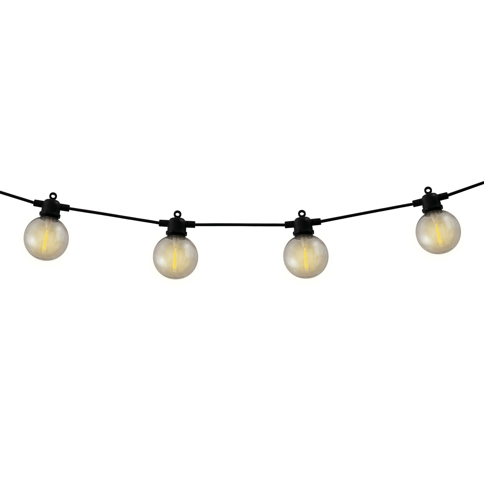 Detalj av LED solcelle-lyslenke CADENA 10 lys dimbar