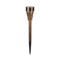 LED solcelle spydlampe Damasque 4-pk bronse front