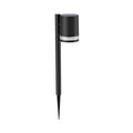 LED solcelle spydlampe Fyce svart IP44 2700K Philips forfra