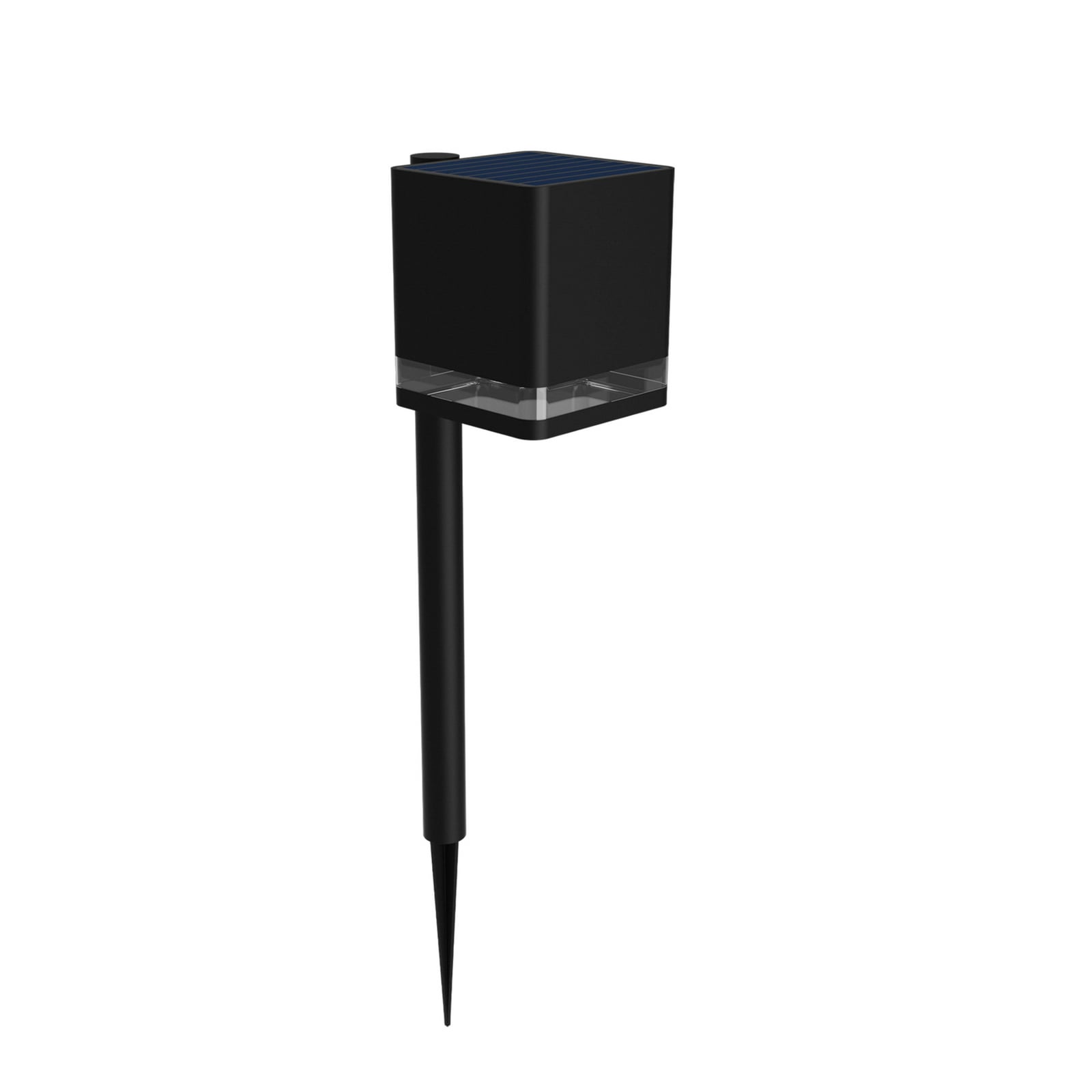 LED solcelle spydlampe Virona svart IP44 - Philips forfra