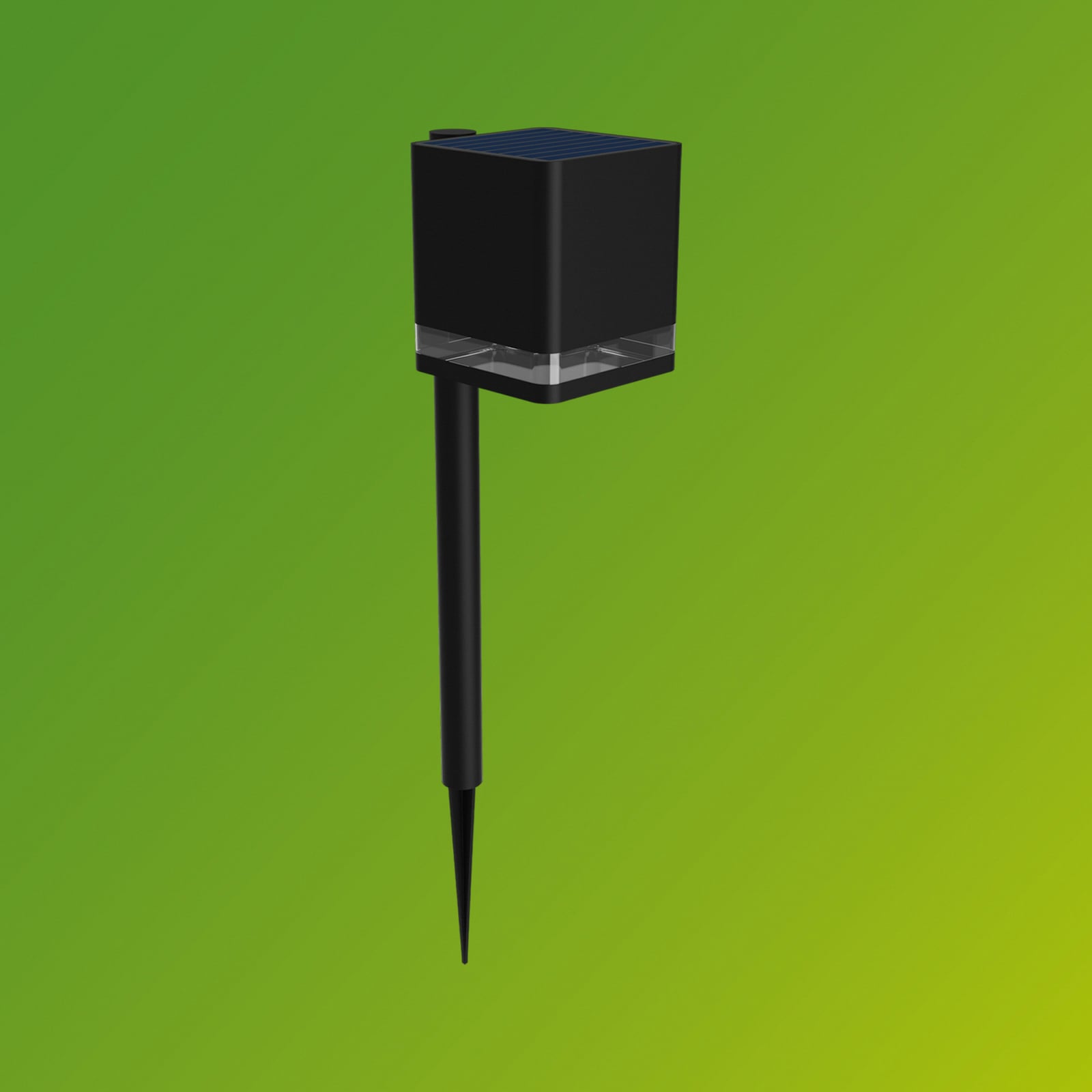 LED solcelle spydlampe Virona svart IP44 - Philips detalj av spyd