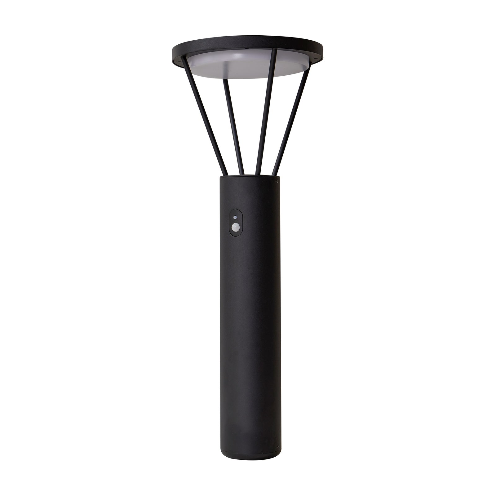 LED solcelle sti-lampe Elario montert i hage