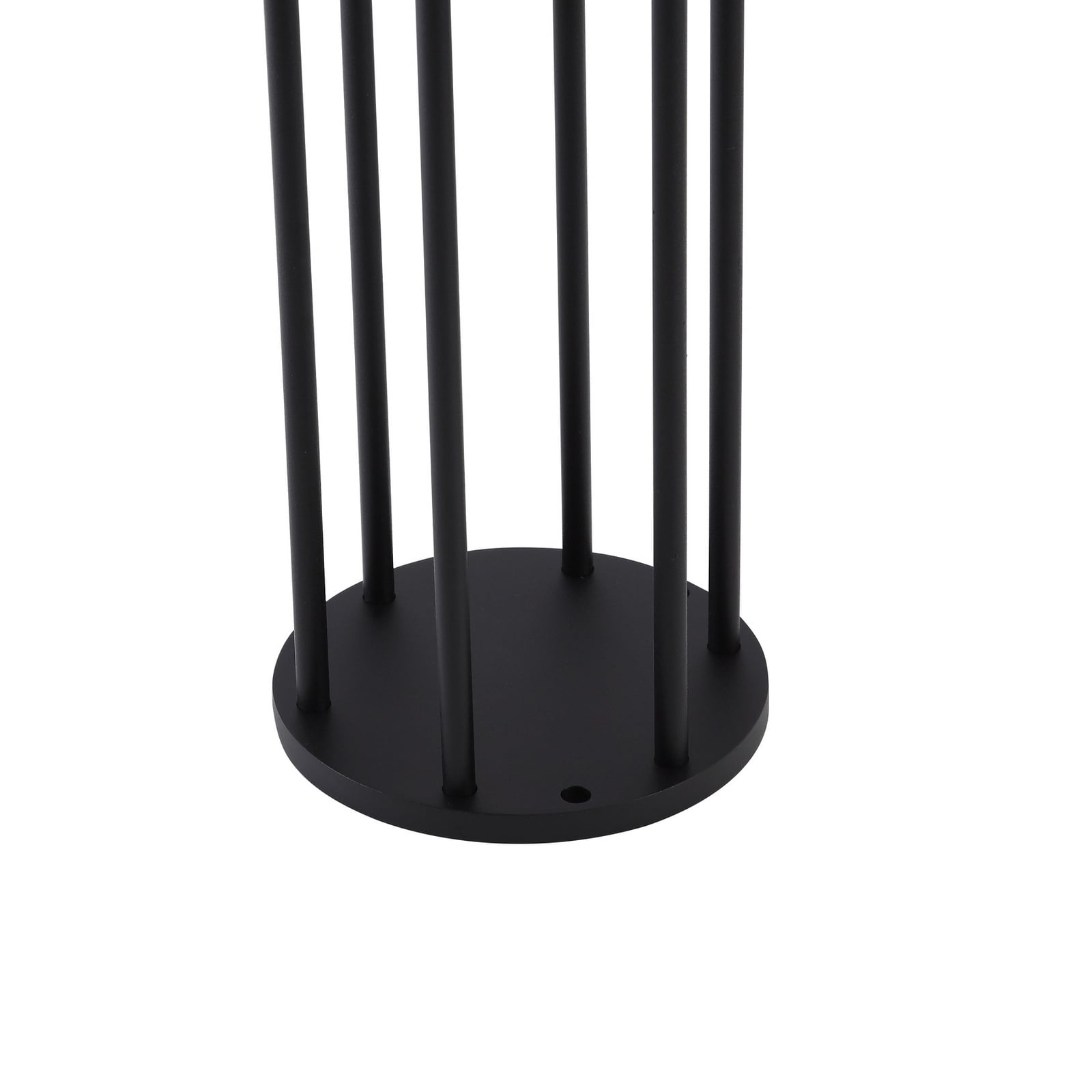 LED solcelle sti-lampe Evelis med bevegelsessensor svart IP54 lys i mørket