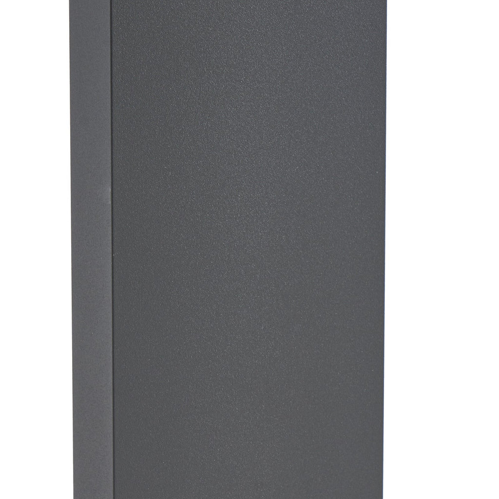 LED solcelle sti-lampe Lestor antrasitt dimbar IP65 jordspyd og lampe