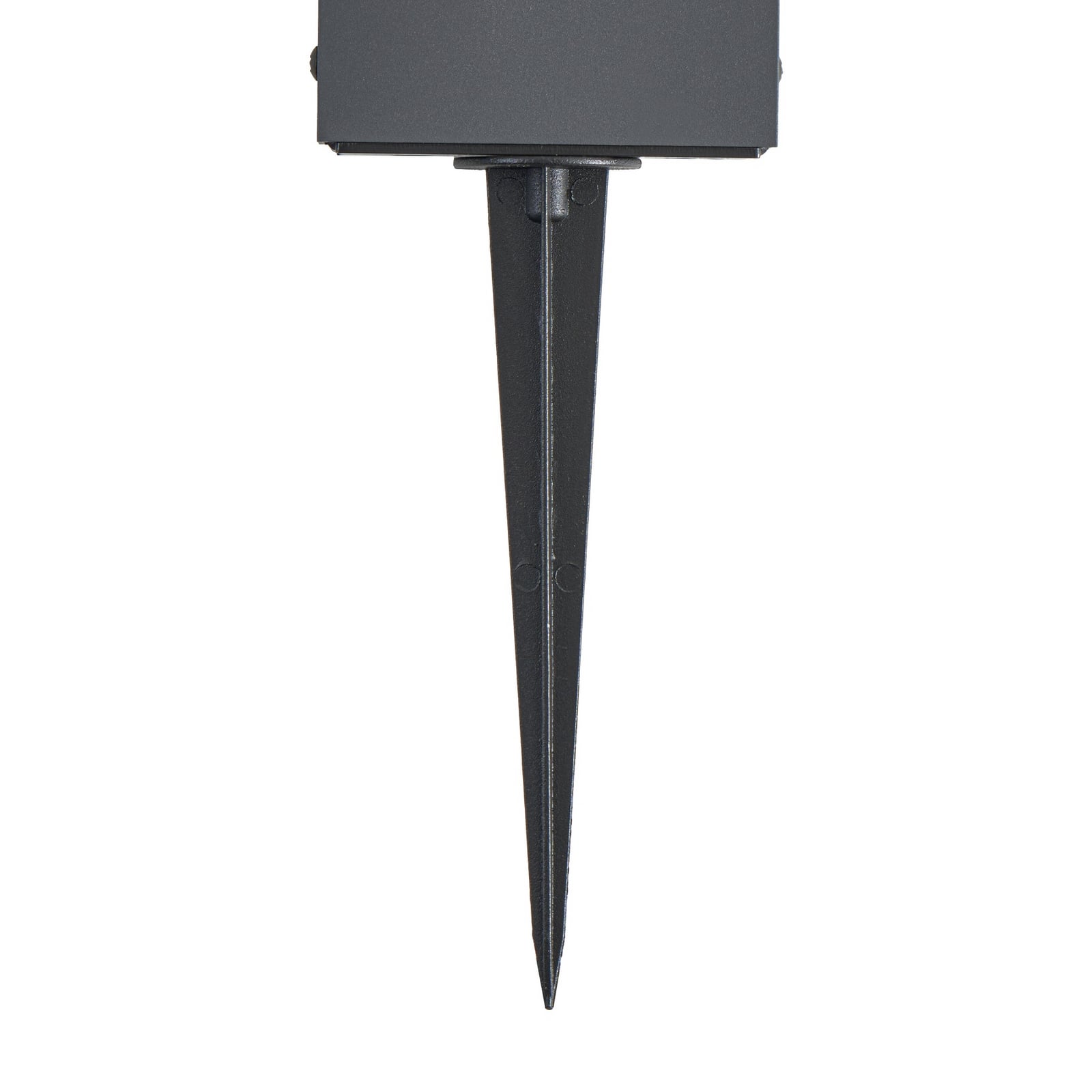 LED solcelle sti-lampe Lestor antrasitt dimbar IP65 sidebilde