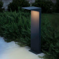 LED solcelle sti-lampe Soleil antrasitt forside
