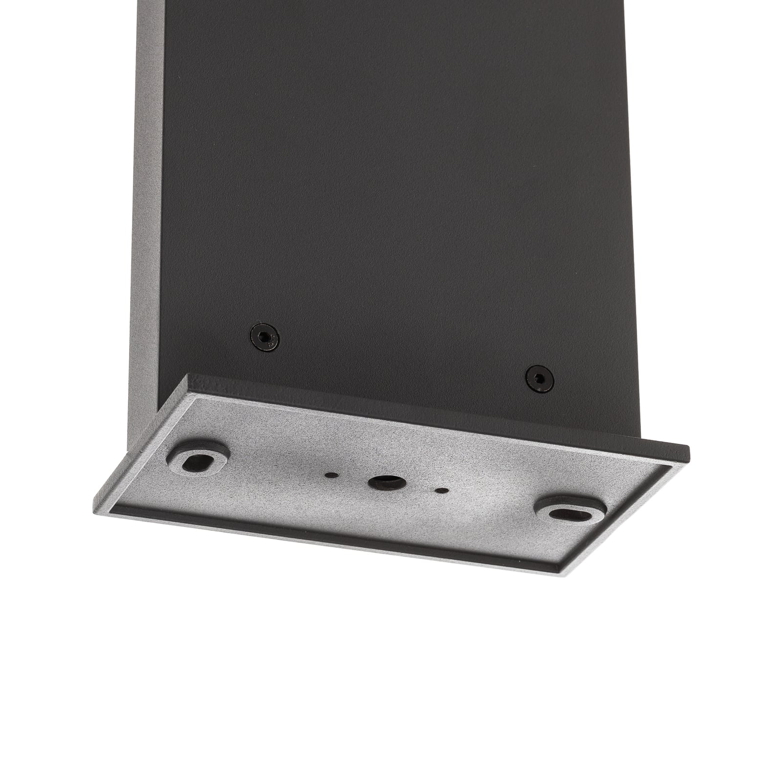 LED solcelle sti-lampe Soleil antrasitt sideprofil