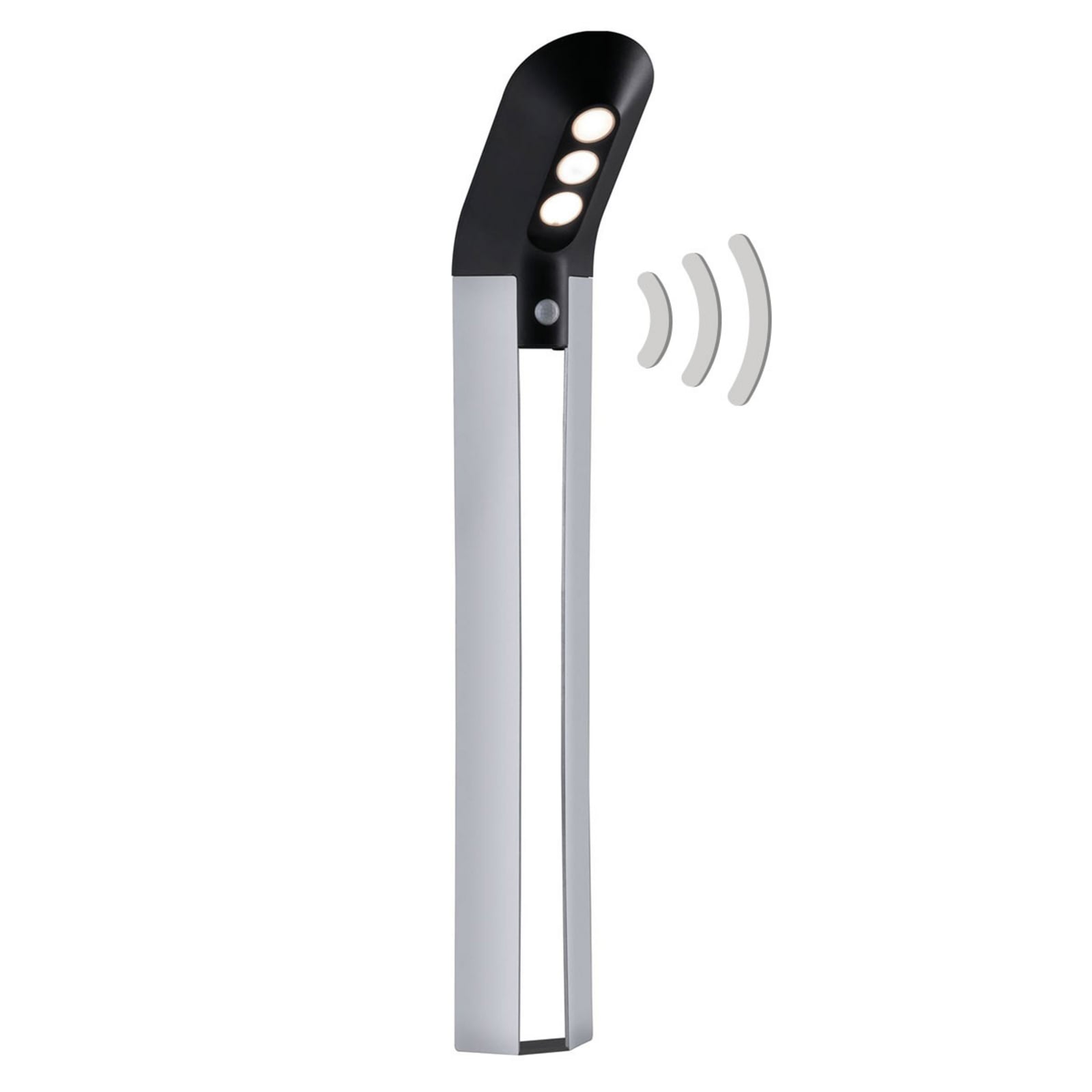LED solcelle-sti-lampe Soley med bevegelsessensor IP44 forfra