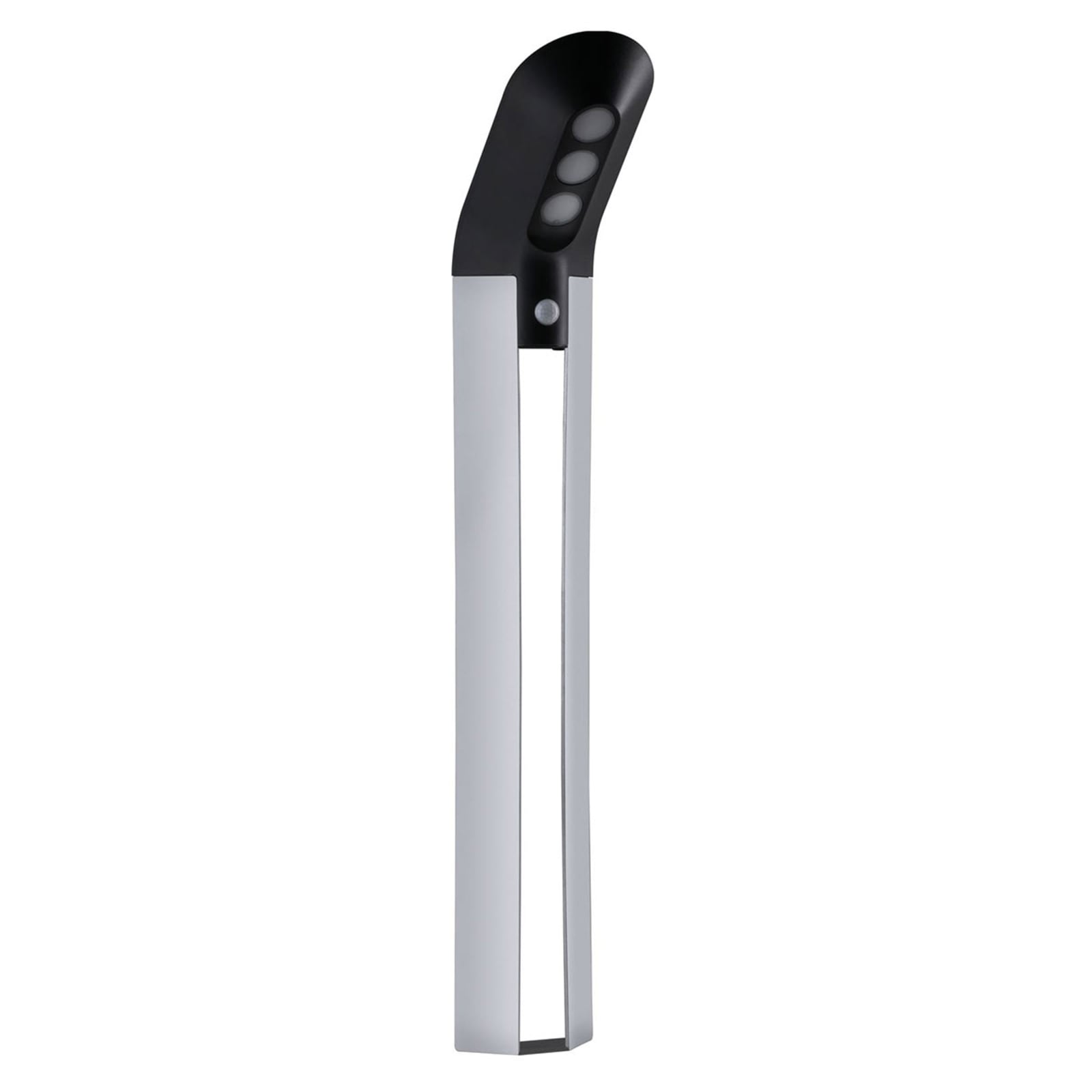 LED solcelle-sti-lampe Soley med bevegelsessensor IP44 detalj av lampehode