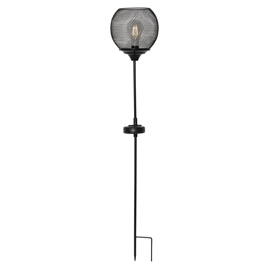 Nærbilde av LED solcelle sti-lampe Sunlight med spyd IP44