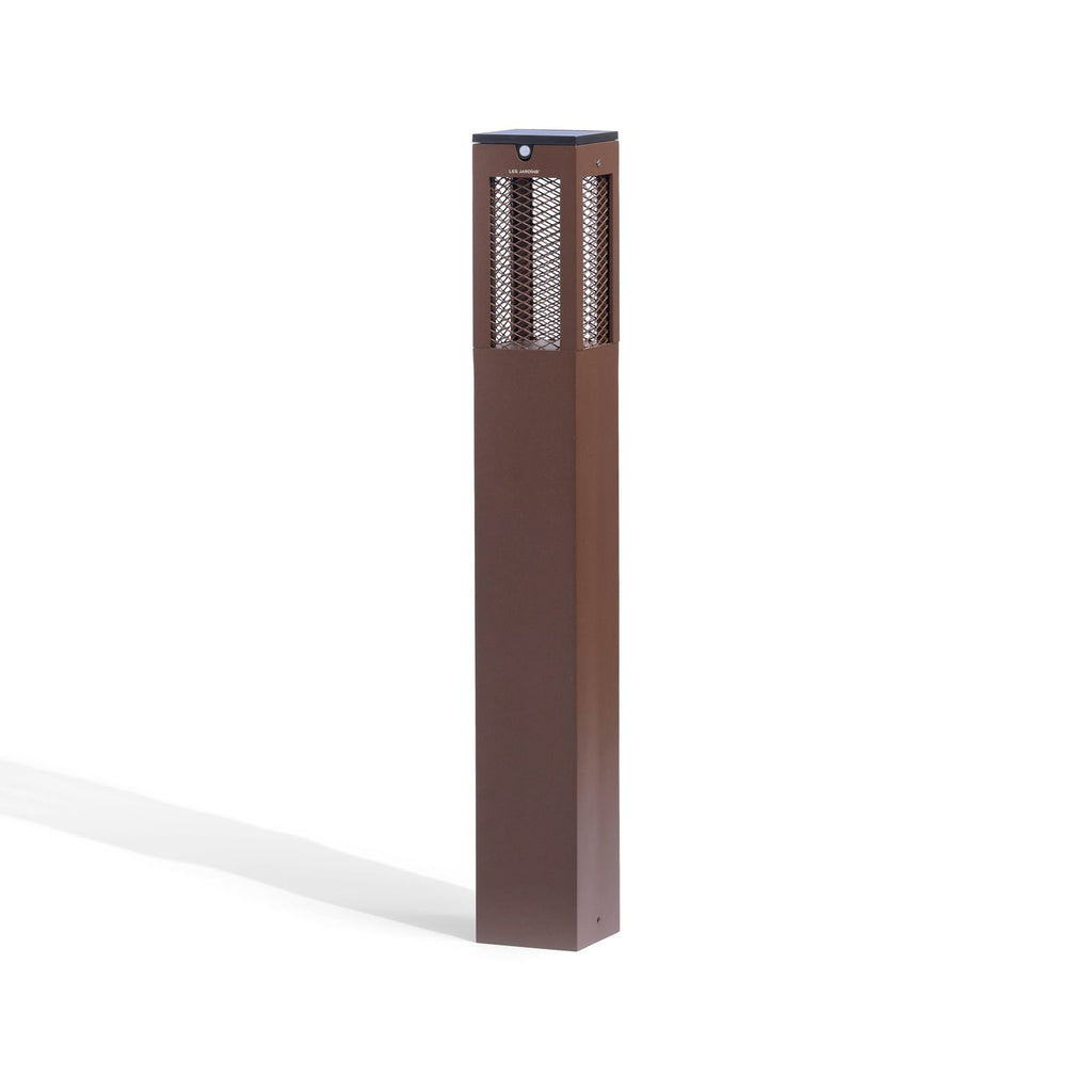 LED solcelle sti-lampe Tradition med bevegelsessensor USB ladekabel