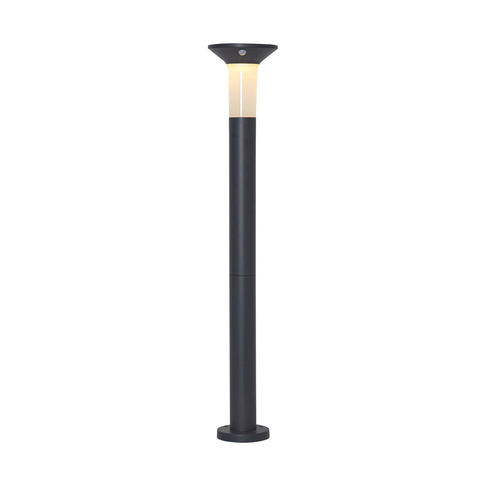 LED solcelle sti-lampe Valta med bevegelsessensor IP44 detalj av skjerm