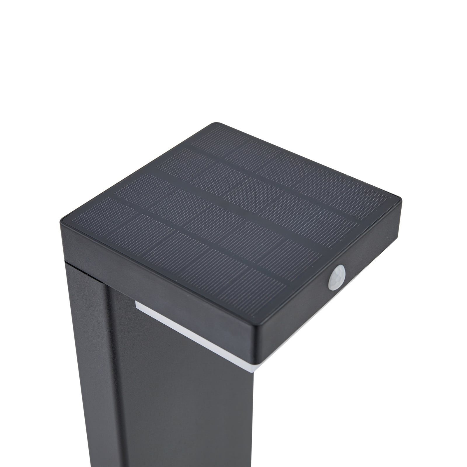 LED solcelle stolpelampe Eleazar med jordspyd