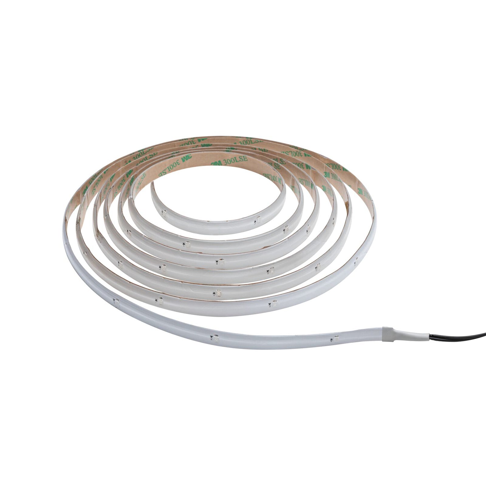 Detalj av LED solcelle-stripe 3 meter RGB IP44 med skumringssensor