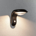 LED solcelle utevegglampe Diskola med bevegelsessensor IP44 forfra