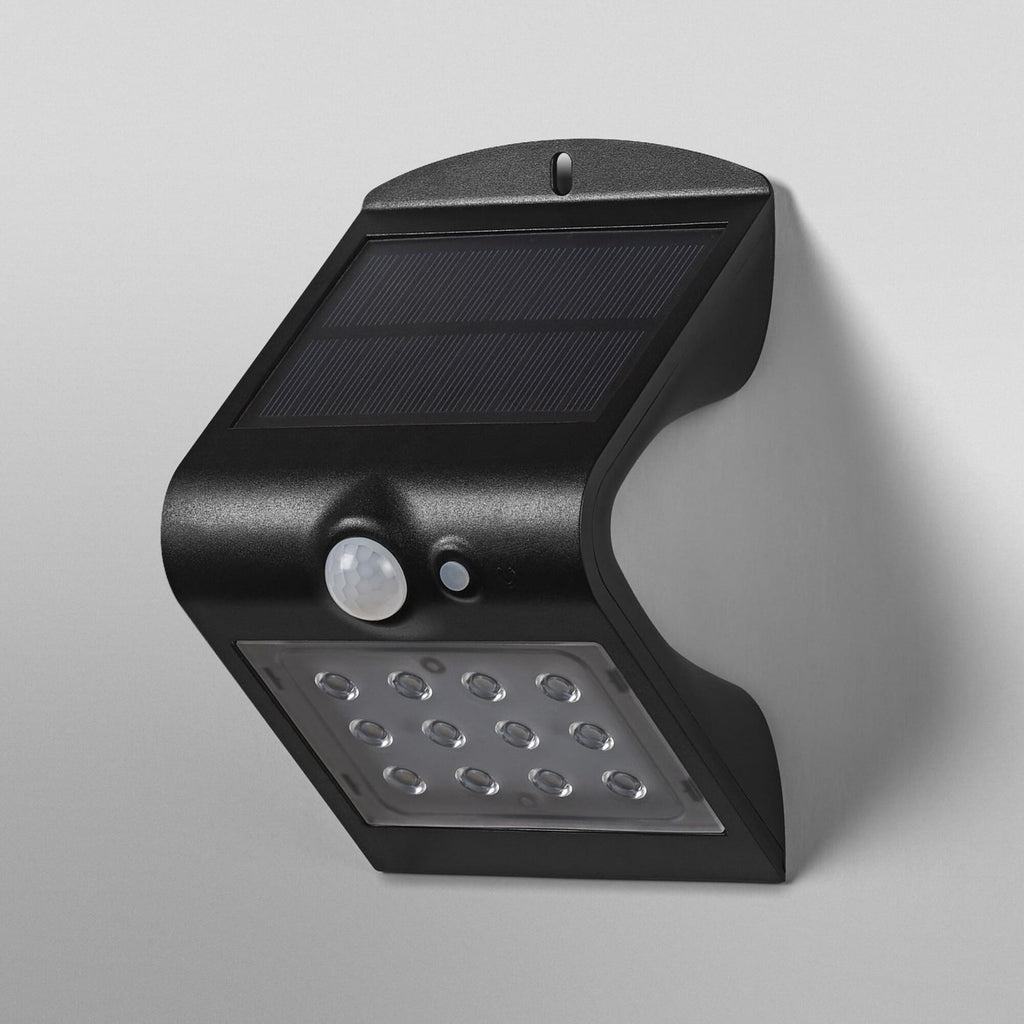 LED solcelle utevegglampe ENDURA FLOOD BUTTERFLY montert utendørs