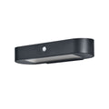 LED solcelle utevegglampe Endura Style oval 34 cm med sensor forfra