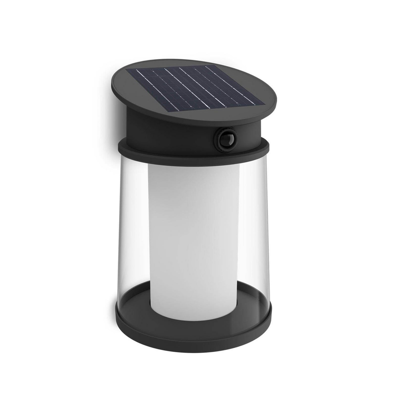 Montert LED solcelle-utevegglampe Juda med bevegelsessensor IP44 fra Philips