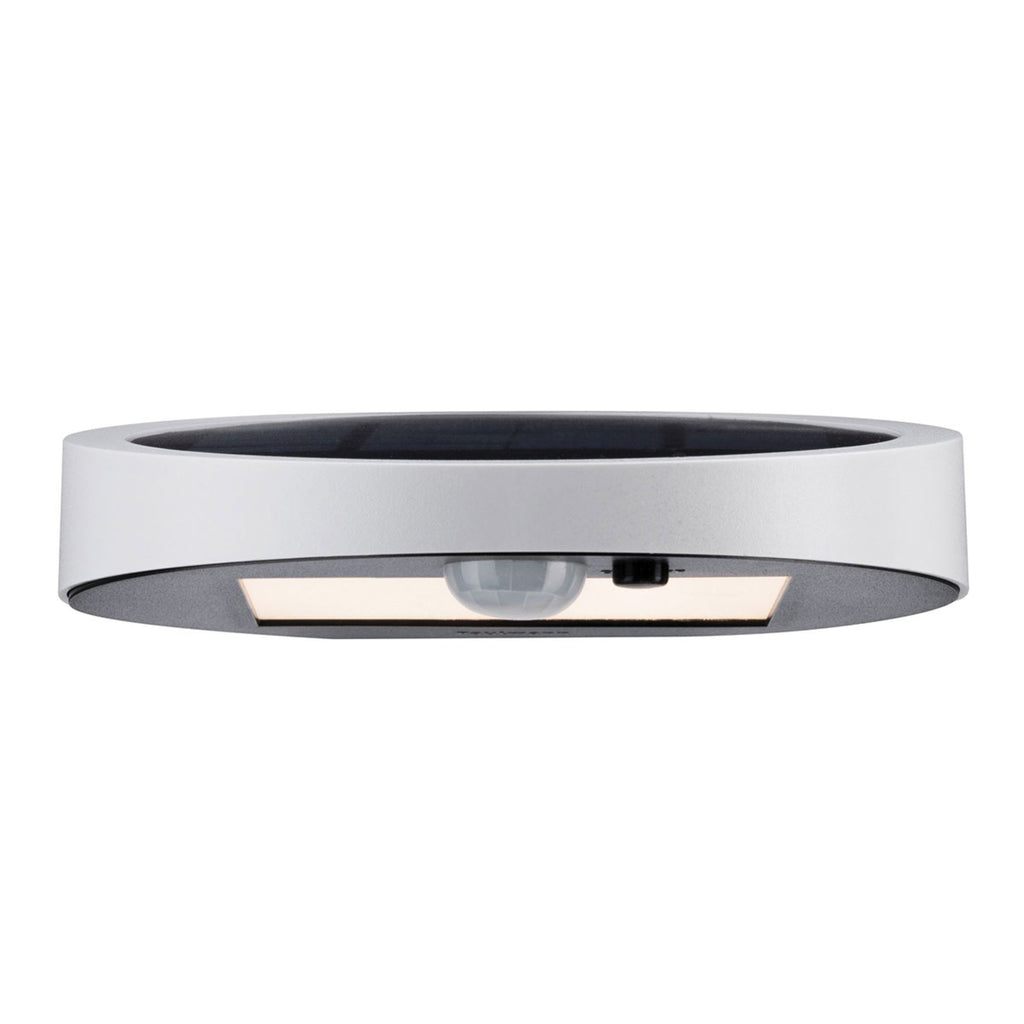 Montert LED solcelle utevegglampe Ryse med bevegelsessensor hvit Paulmann ute