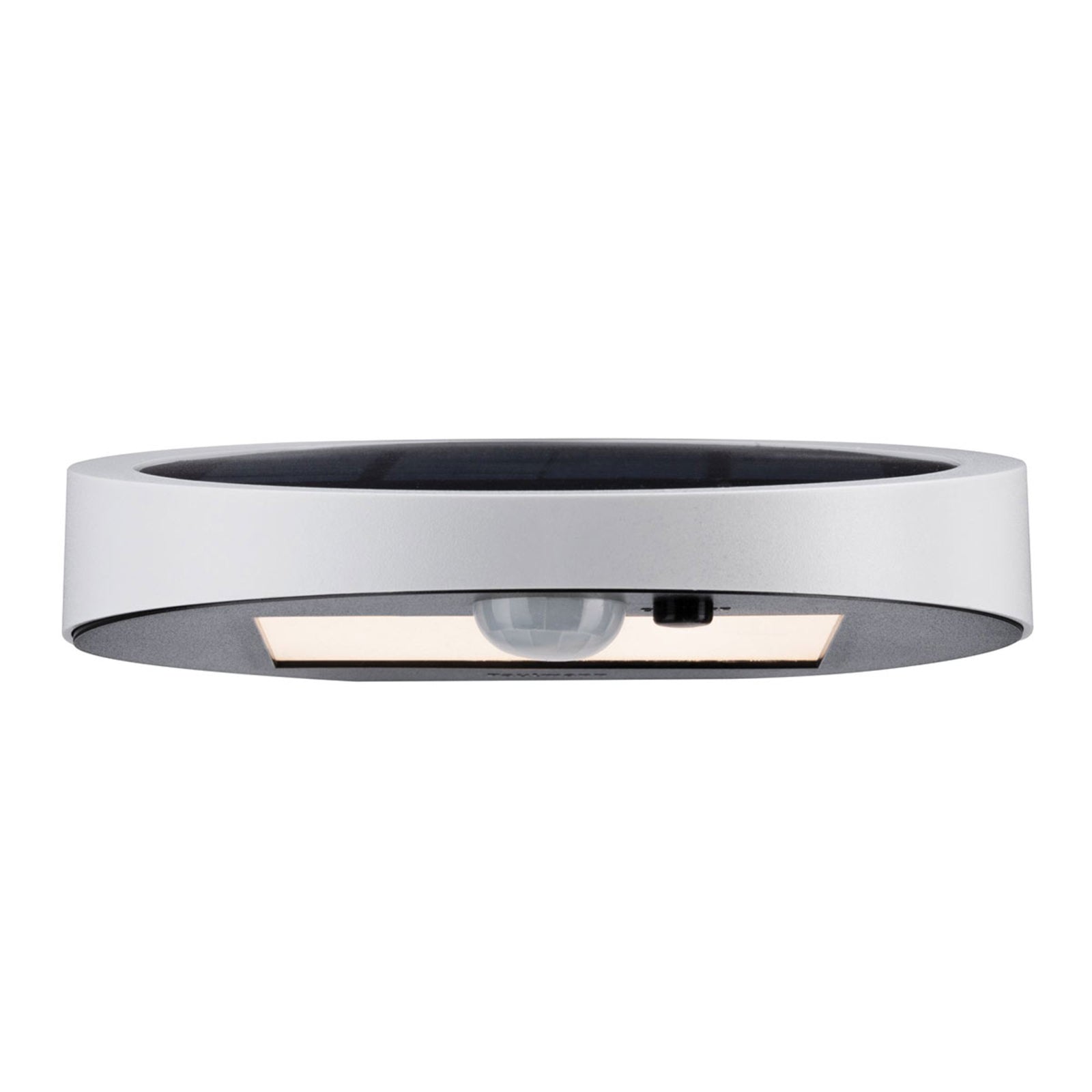 Montert LED solcelle utevegglampe Ryse med bevegelsessensor hvit Paulmann ute