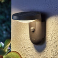 LED solcelle utevegglampe Tyla med bevegelsessensor front