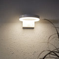 LED solcelle utevegglampe Vidi med bevegelsessensor hvit front