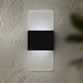 LED solcelle utevegglampe Wally hvit forside