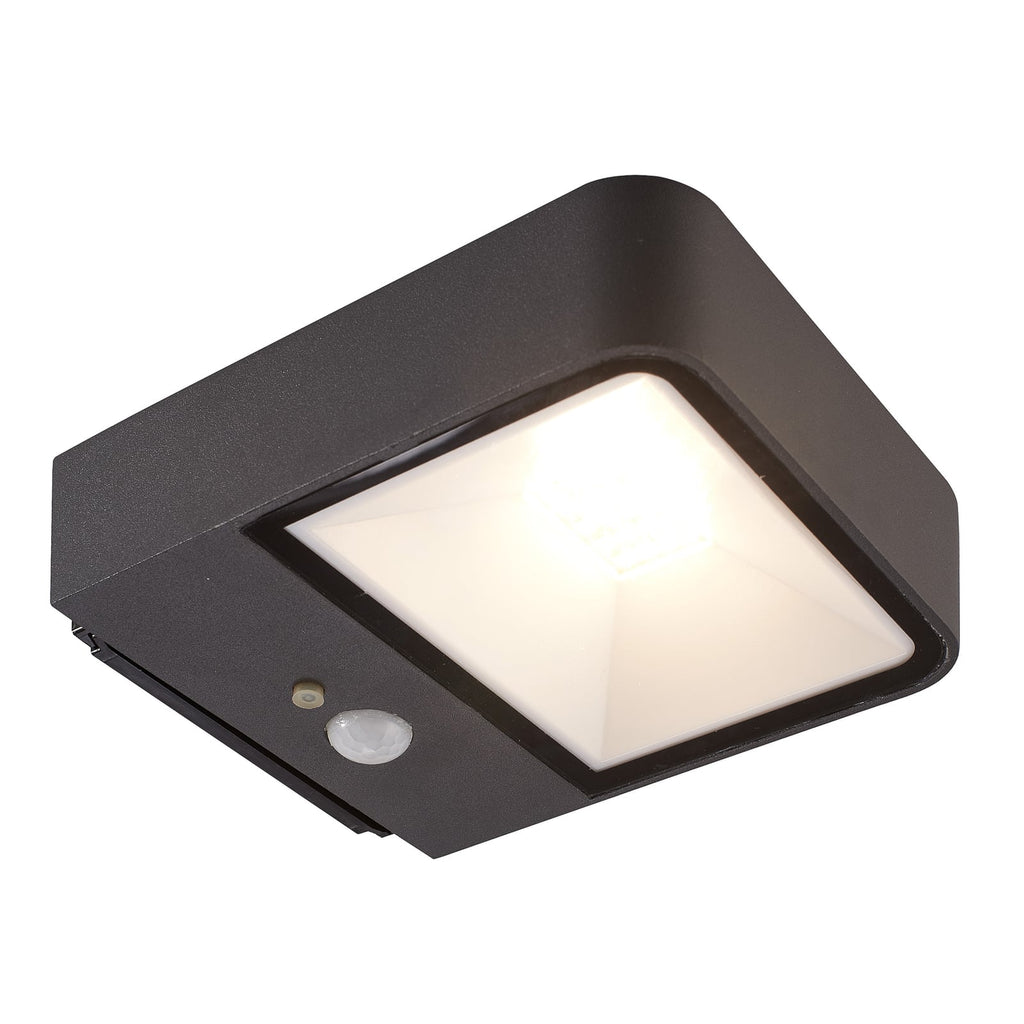LED solcelle utevegglampe Wandia bakside