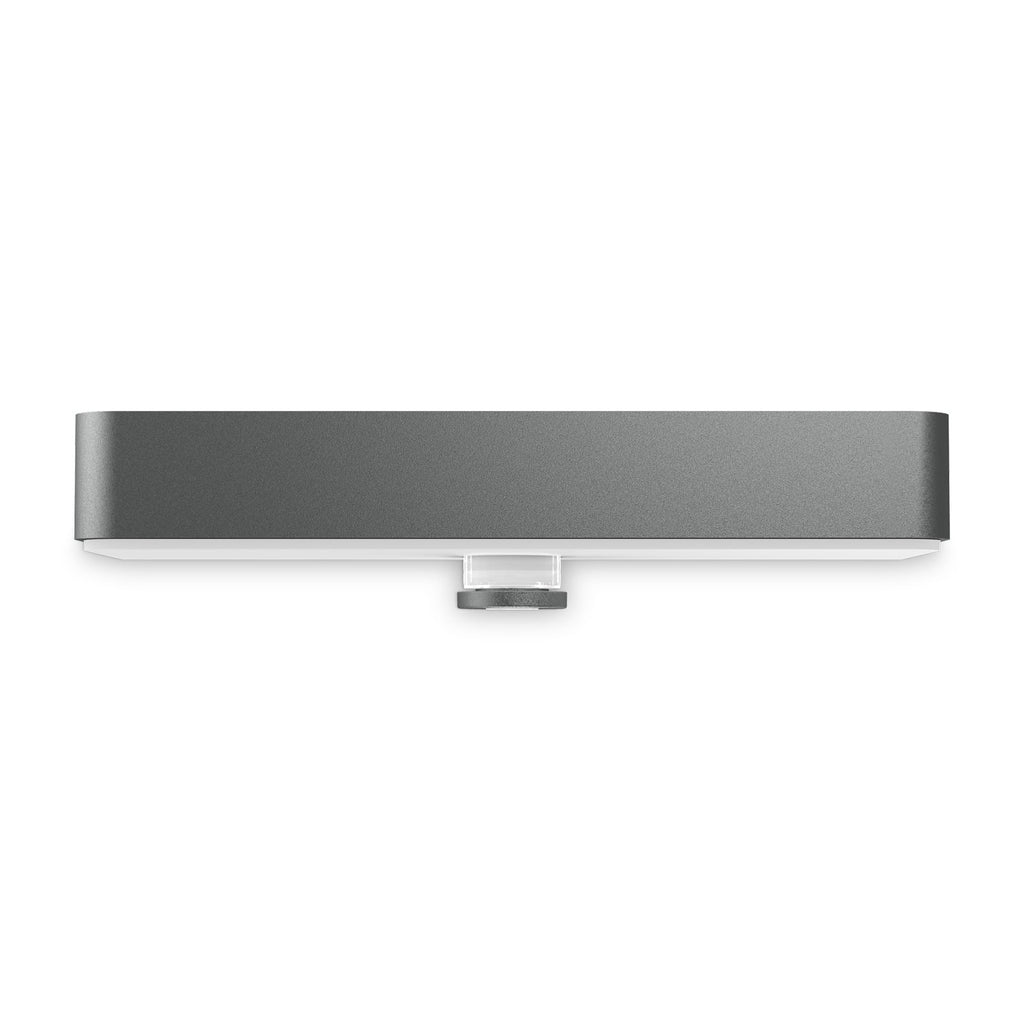 LED solcelle utevegglampe XSolar SOL-O S med sensor montert ute