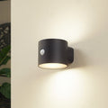 LED solcelle-vegglampe Amren svart forside