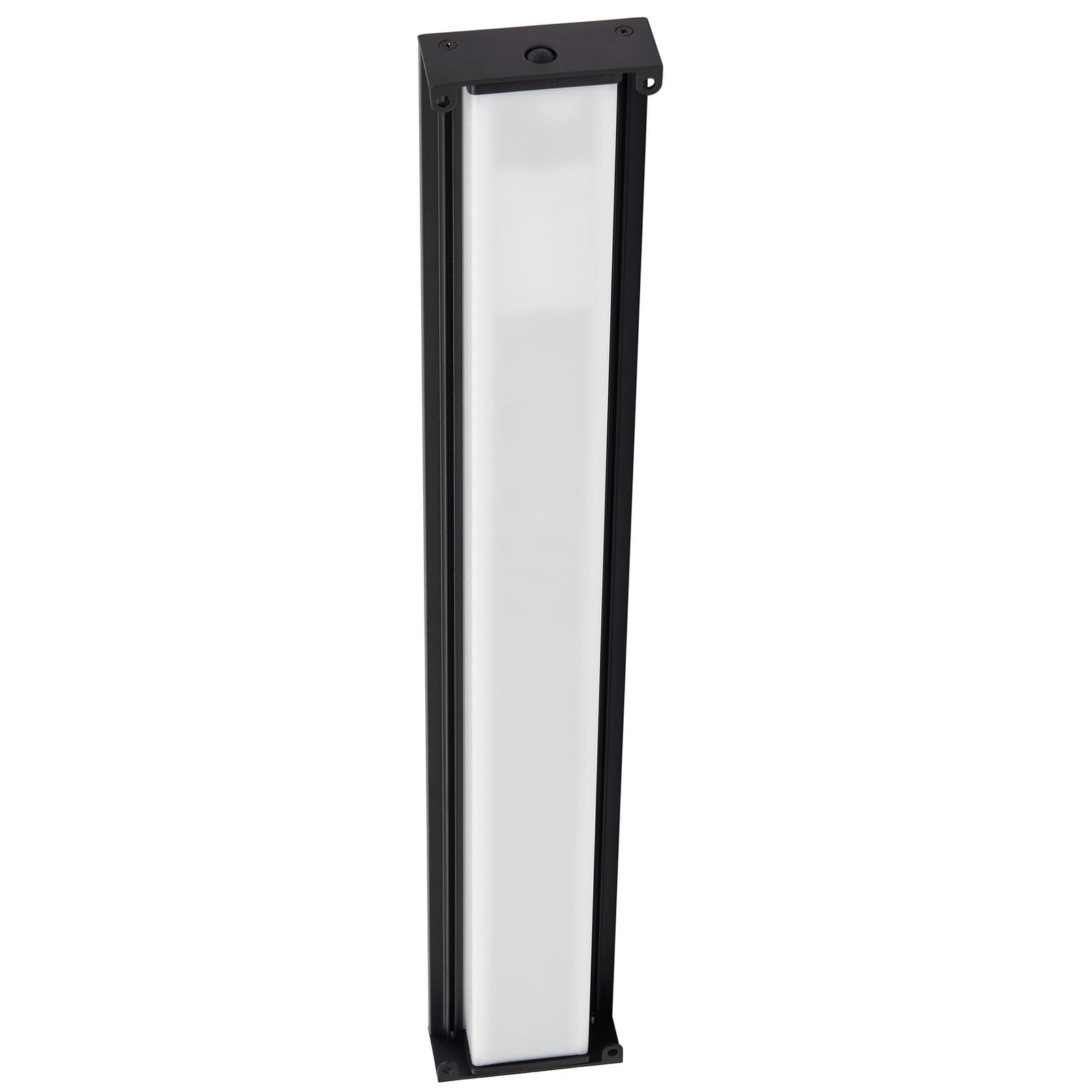 LED solcelle-vegglampe Laarni dimbar svart installasjon