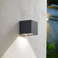 LED solcelle-vegglampe Lius med bevegelsessensor IP65 forside
