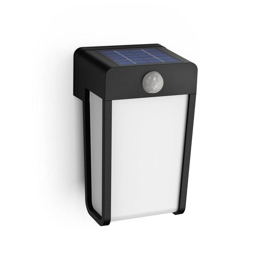 LED solcelle-vegglampe Shroud 2-pack med sensor IP44 detalj av sensor