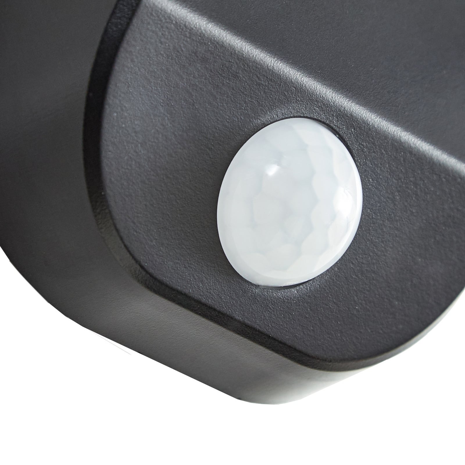 Oversikt av LED solcelle-vegglampe Tarlson med bevegelsessensor antrasitt IP44