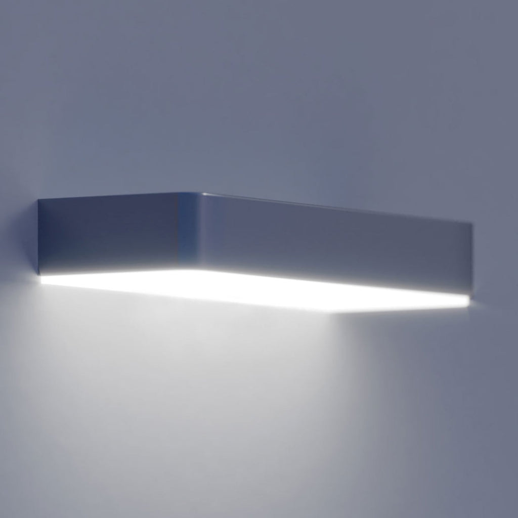 LED solcelle vegglampe XSolar SOL-O antrasitt IP44 forfra