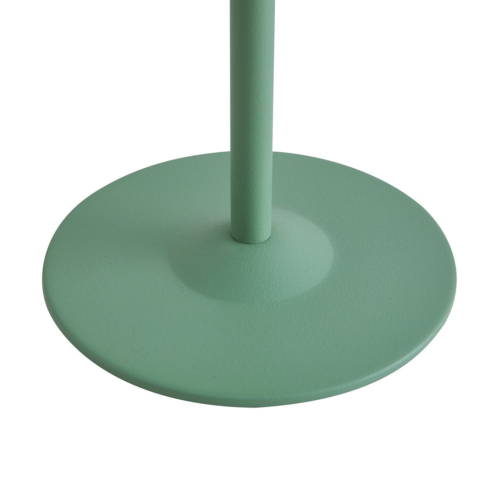 LED solcellebordlampe Hilario jern Ø14 cm IP44 - Lindby