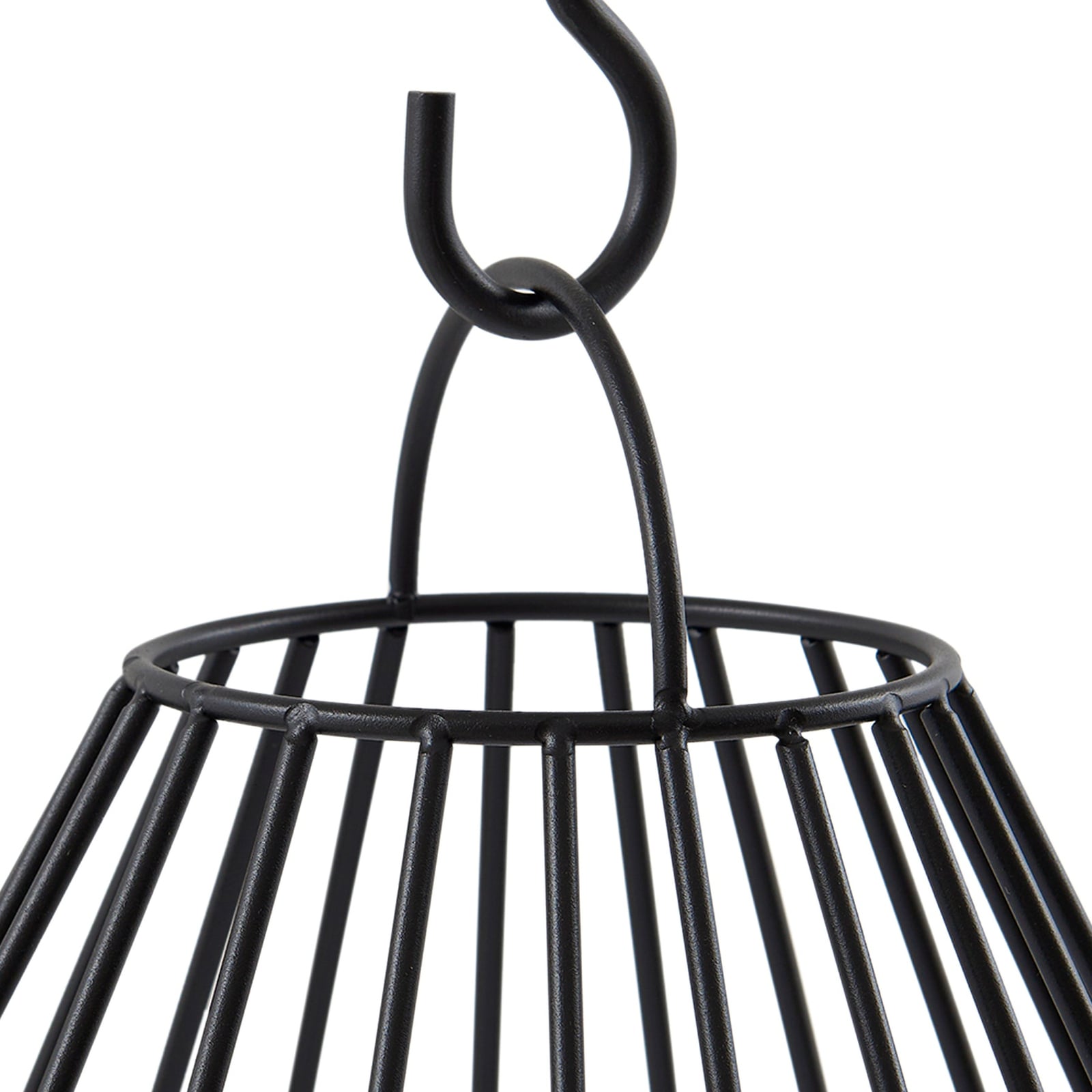 LED solcellebordlampe Kelda dimbar svart kabel