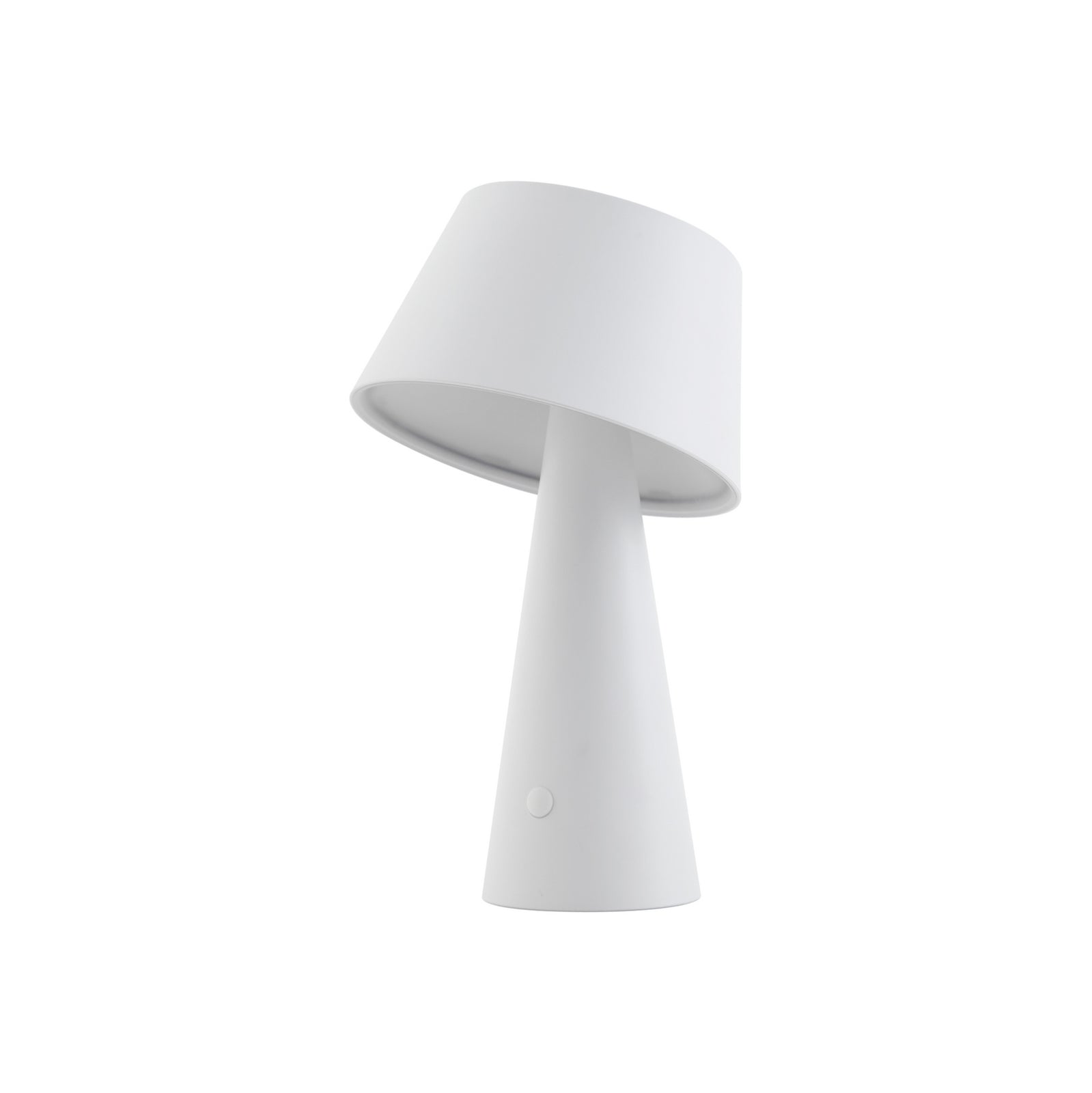 LED solcellebordlampe Lirinor dimbar hvit Ø13 cm IP44 montert utendørs