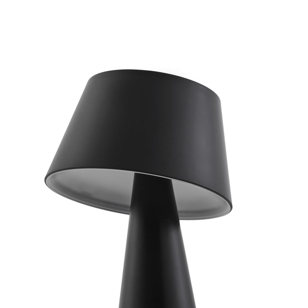 LED solcellebordlampe Lirinor dimbar funksjon vist
