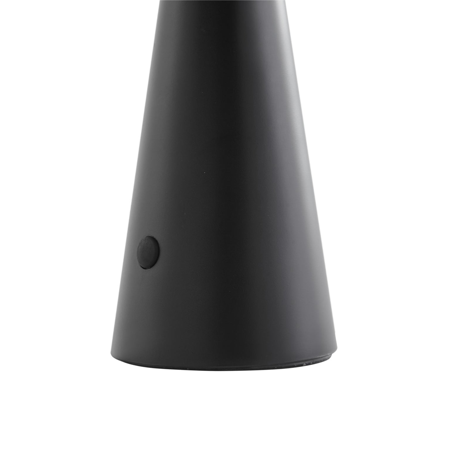LED solcellebordlampe Lirinor lys på kveldstid