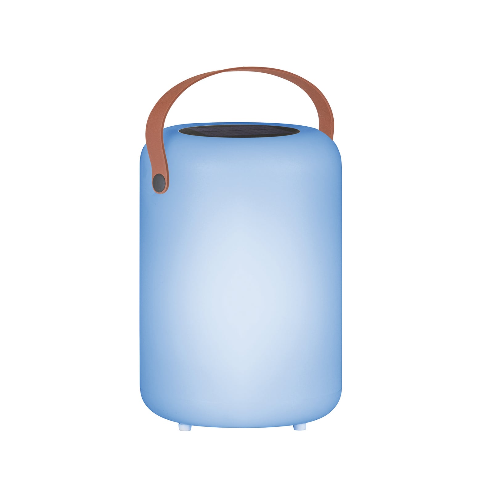LED solcellebordlampe Orno varmhvit og RGB dimbar IP44 - FH Lighting