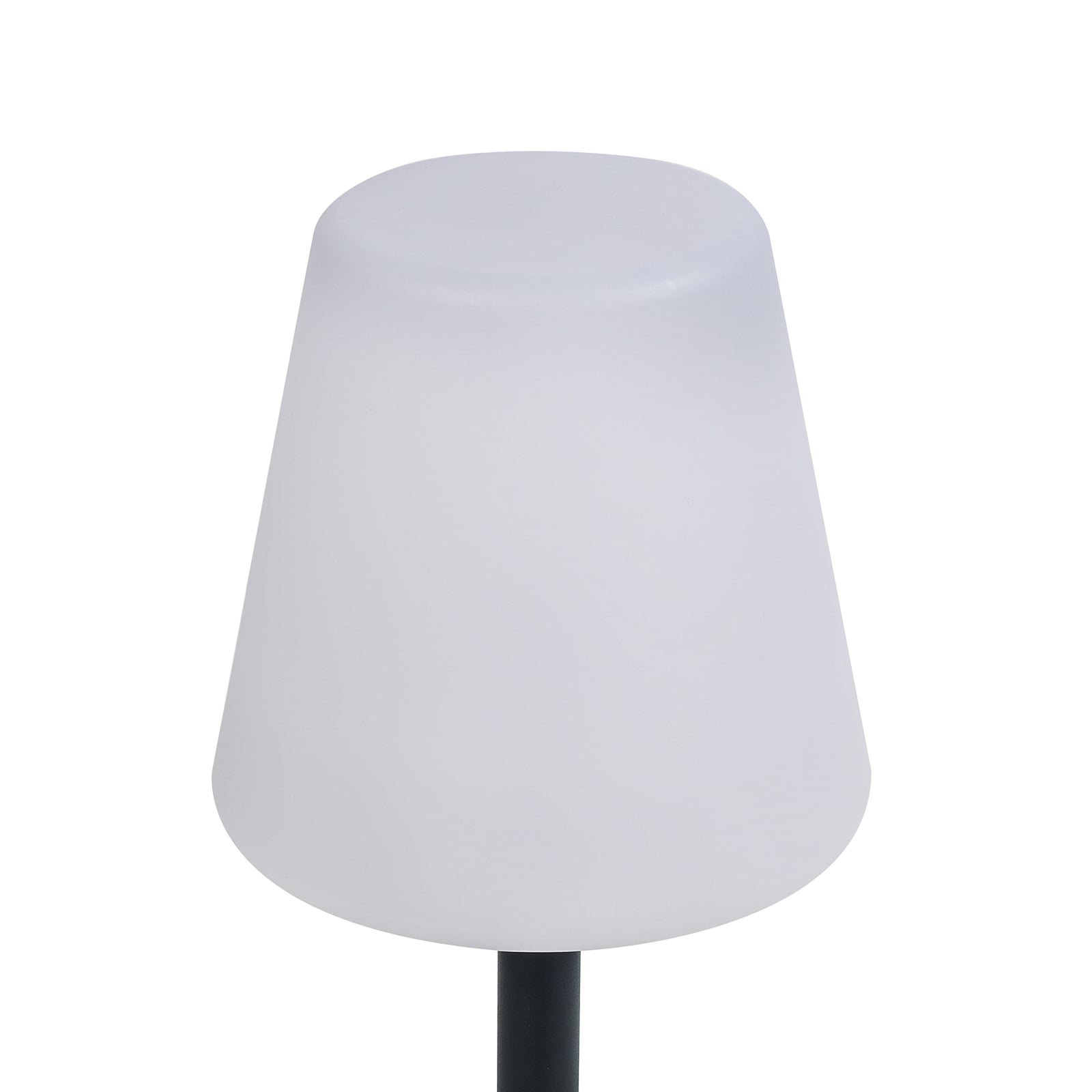 LED solcellebordlampe OSL-50012 dimbar IP44 svart montert