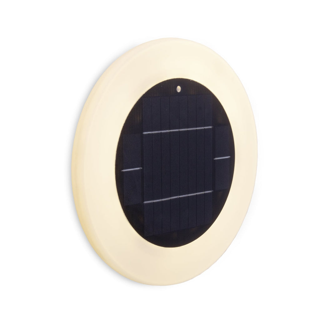 Montert LED solcelledrevet bassenglys Papaya IP68 RGBW dimbar Ø29 cm i basseng