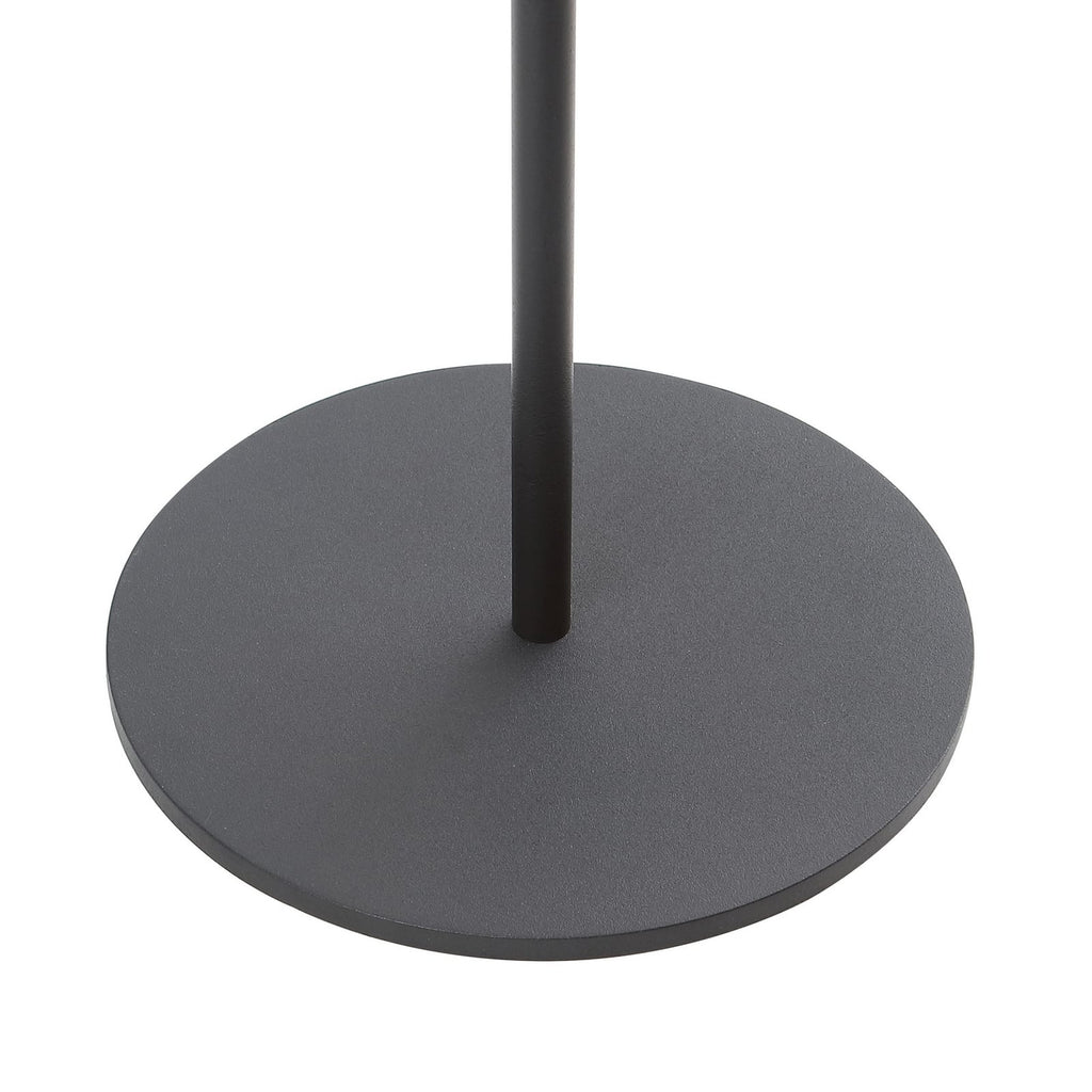 LED solcellegulvlampe Hilario svart dimbar IP44 - Lindby